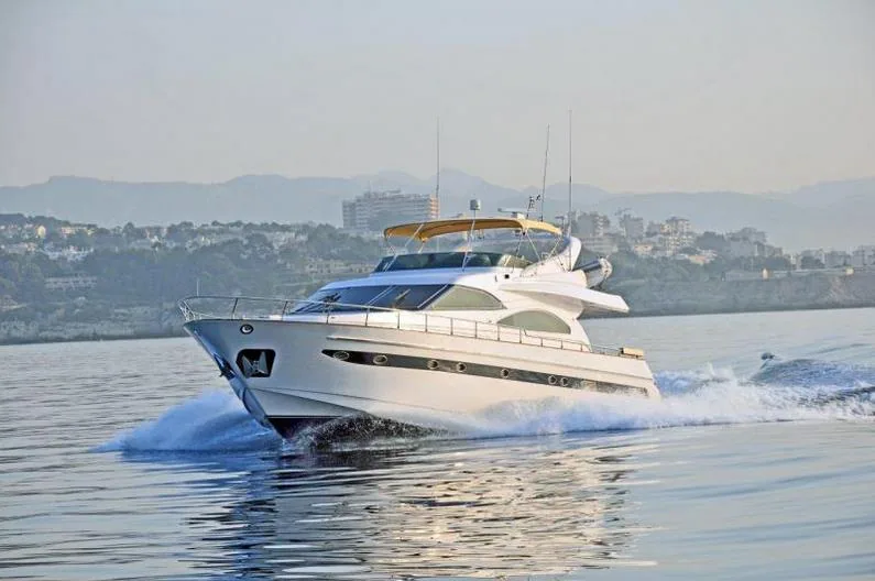 Luxury Astondoa 72 GLX motor yacht rental in Puerto Banús, Marbella – exclusive yacht charter