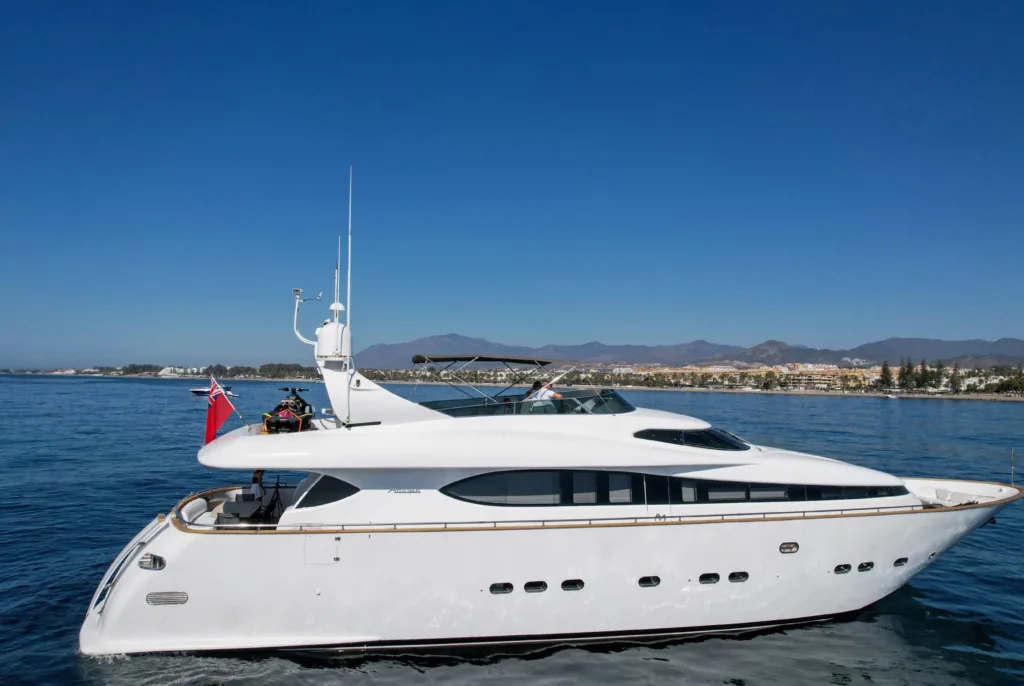 Alquiler de yate de motor de lujo Malex en Puerto Banús, Marbella – charter exclusivo