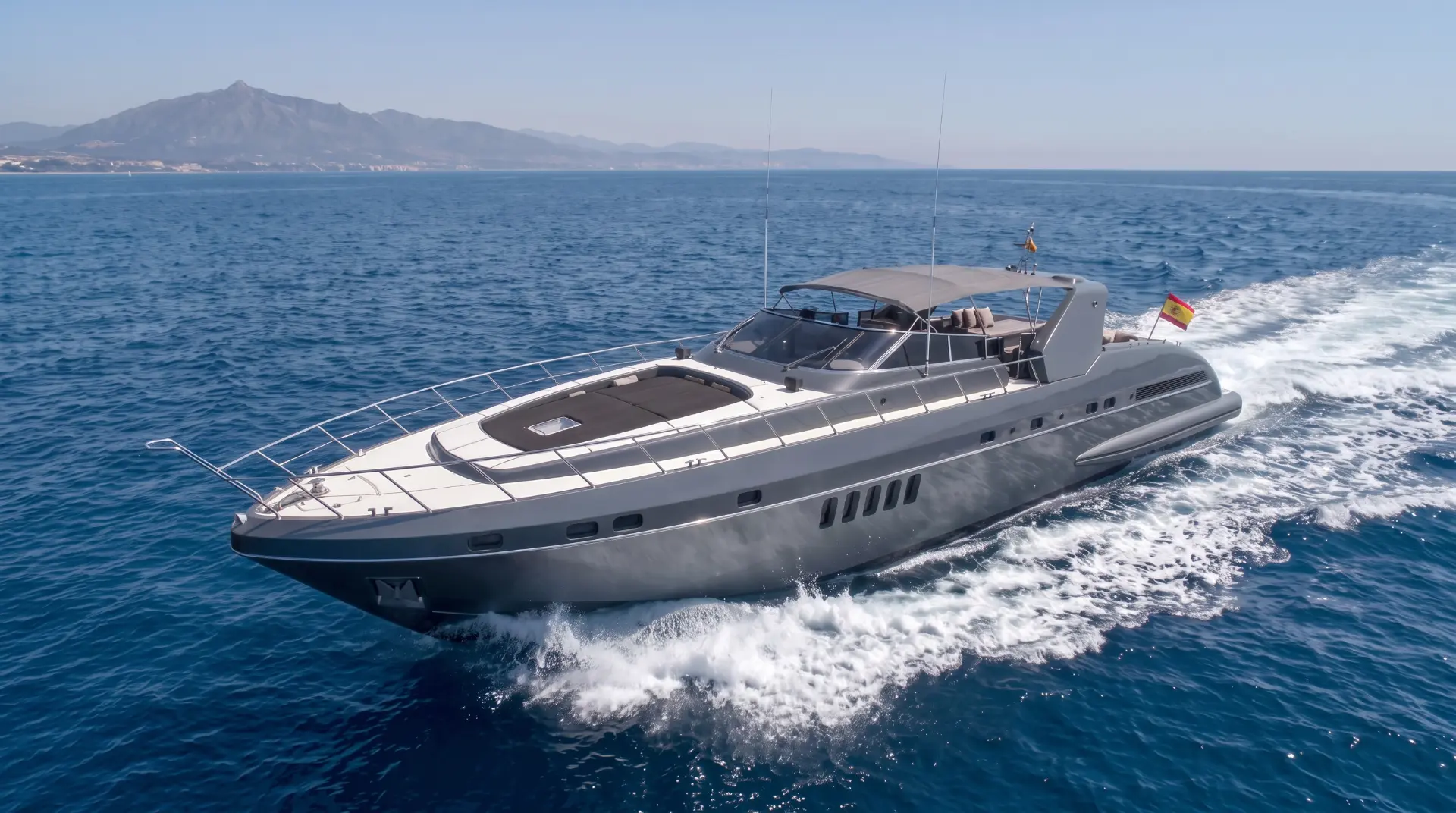 Mangusta 80 Black - Yacht charter in Marbella