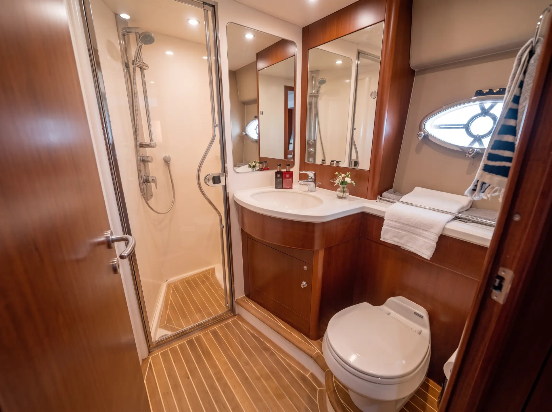 Luxury Princess V58 motor yacht rental in Puerto Banús, Marbella – exclusive yacht charter