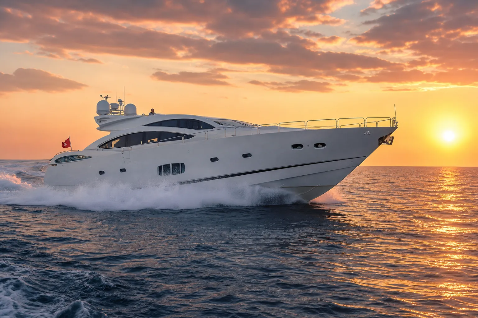 Luxury Predator 92 motor yacht rental in Puerto Banús, Marbella – exclusive yacht charter